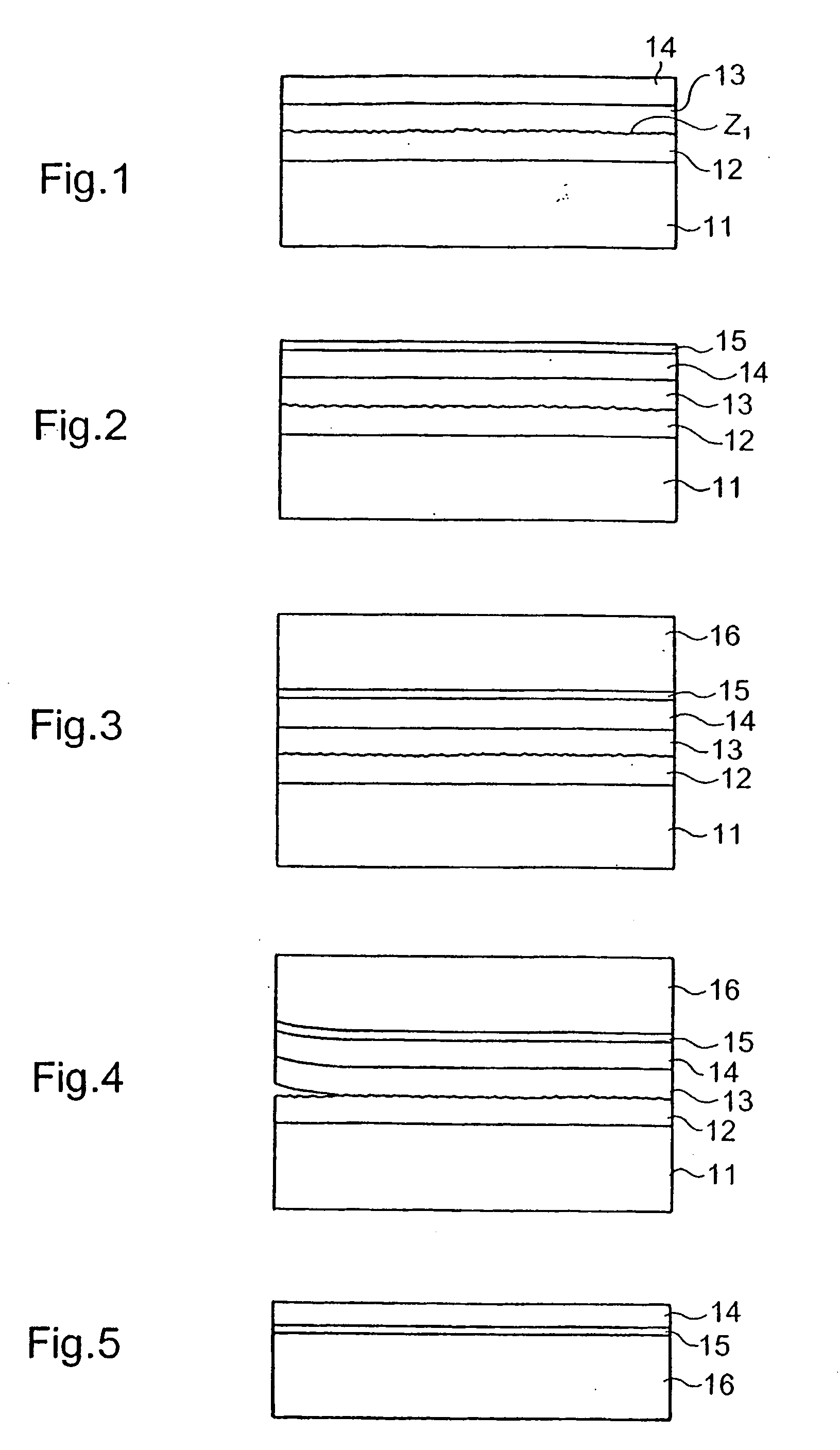 Detachable substrate with controlled mechanical hold and method for production thereof