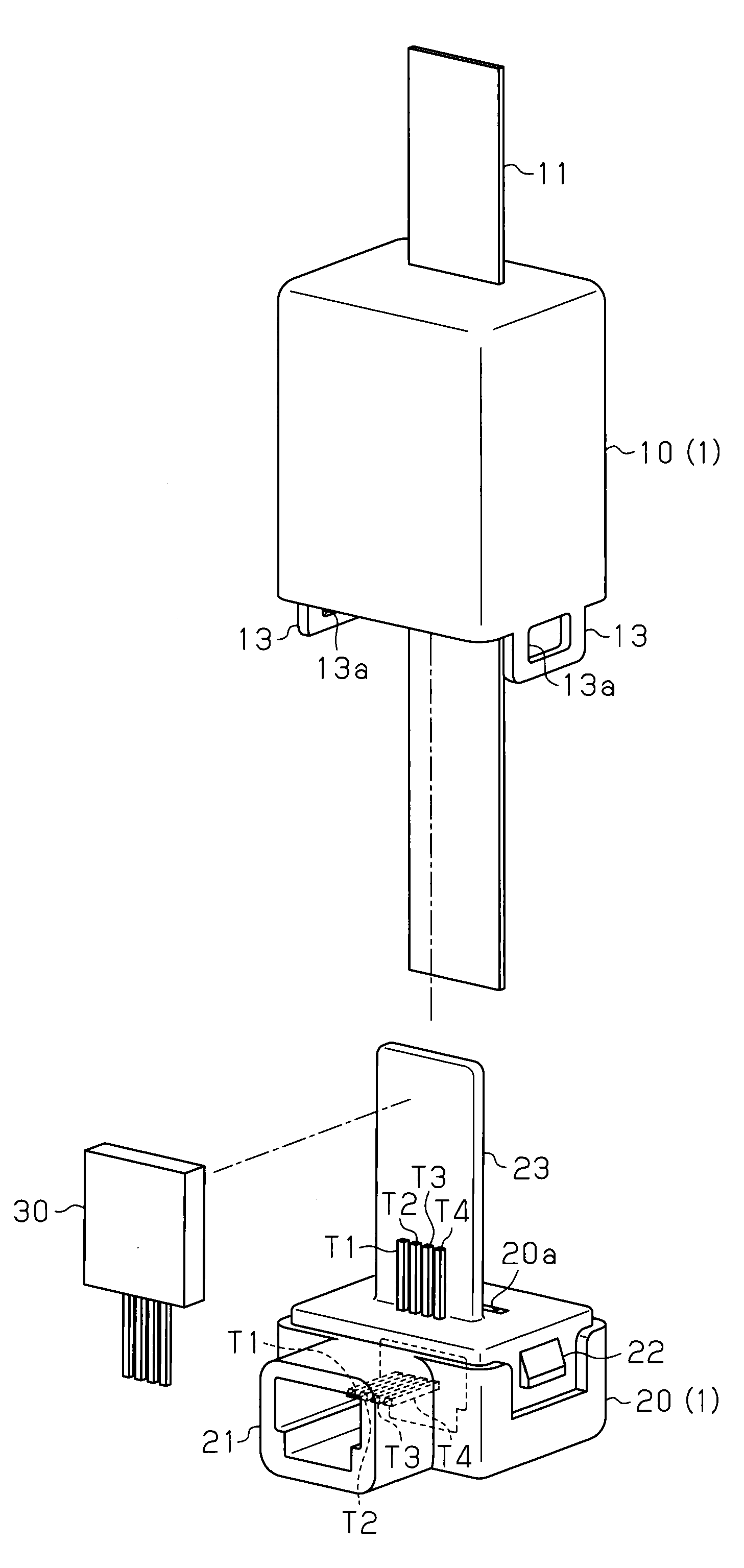 Current sensor and method for manufacturing sensor module for use in current sensor
