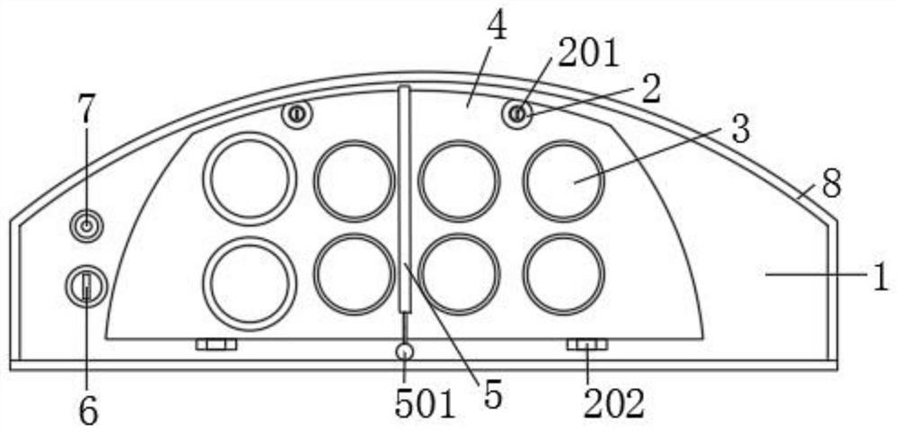 Anti-fogging instrument panel for general airplane