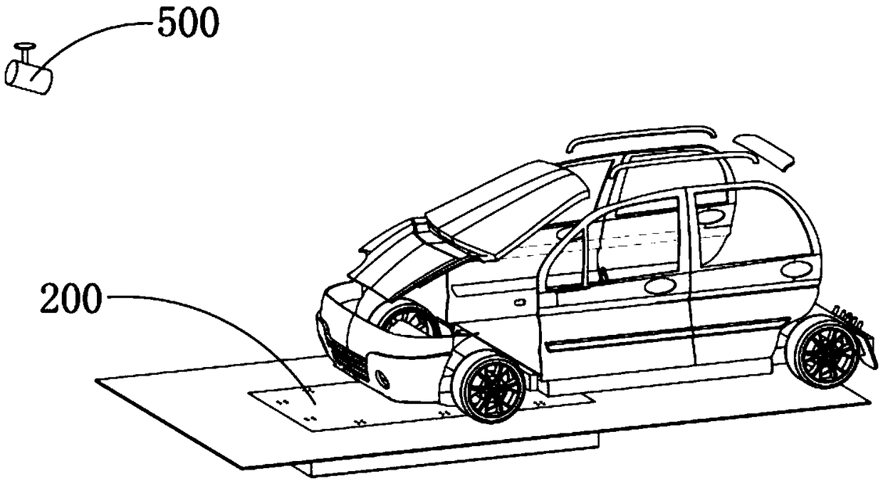 Automatic interception butt-joint power supply device based on automobile networking interactive system