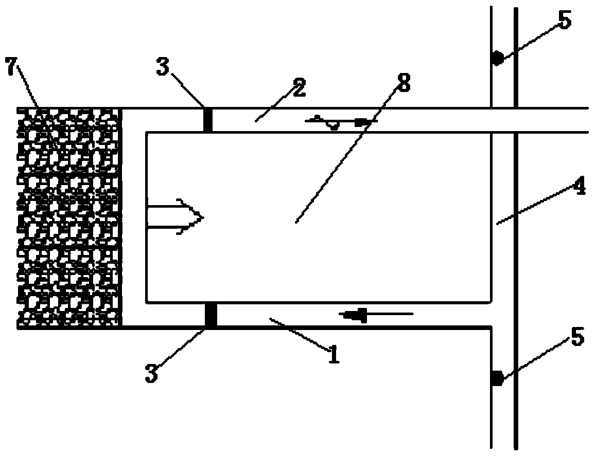 Remote automatic sealing system and method for coal mine