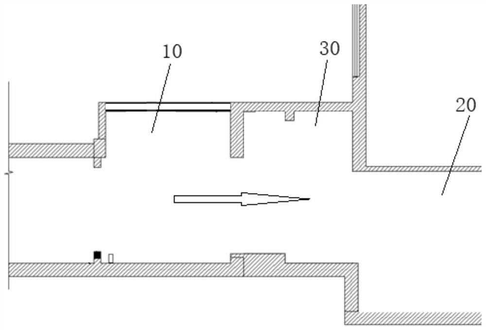 Air duct transformation and communication construction method for subway air shaft