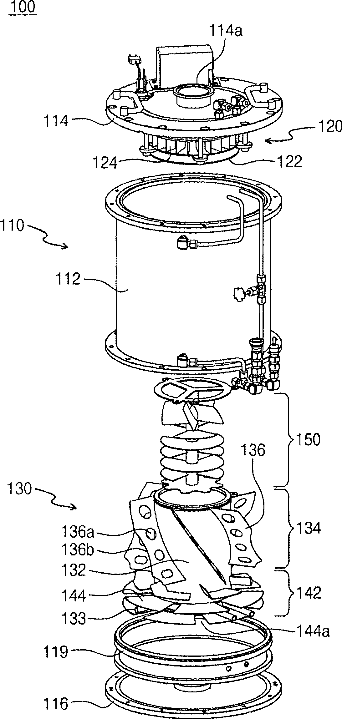 Byproduct collecting apparatus of semiconductor apparatus