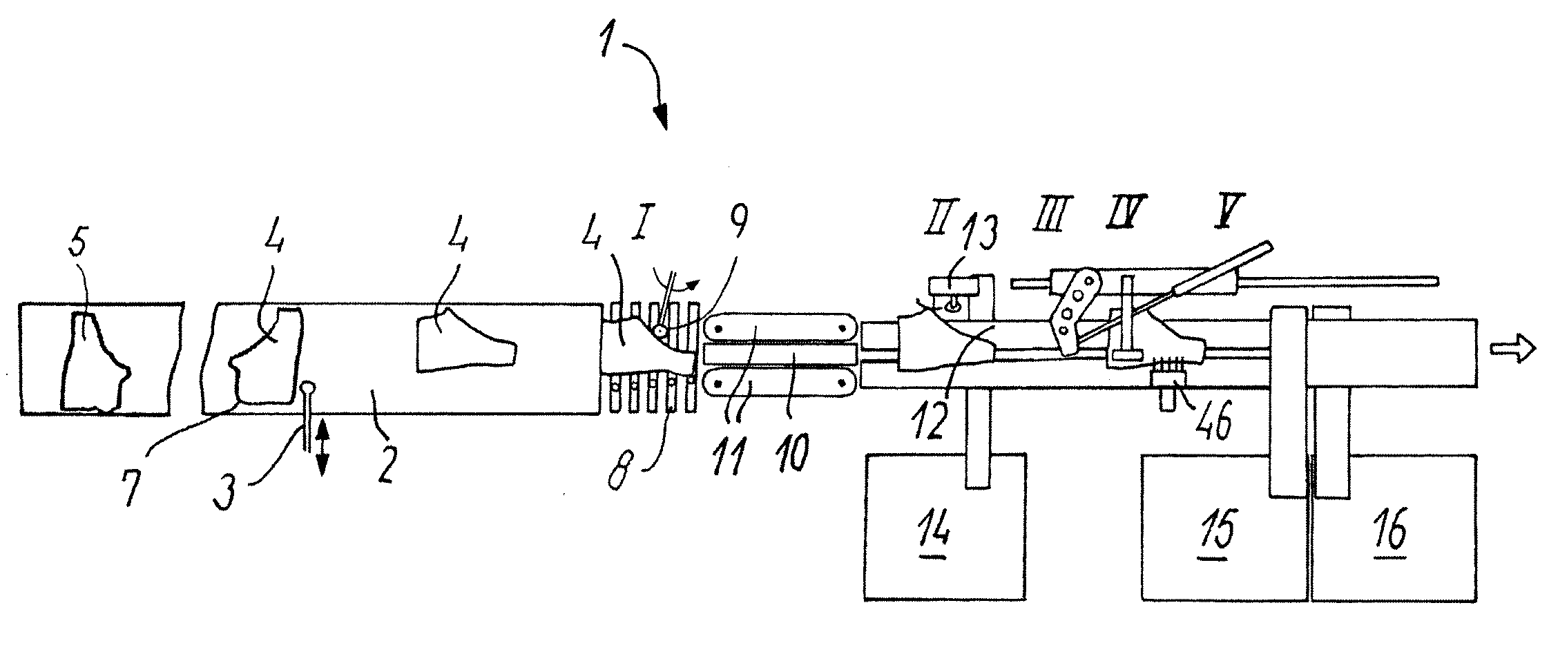 Method for automatic cutting of hams, and an apparatus for automatic cutting of hams