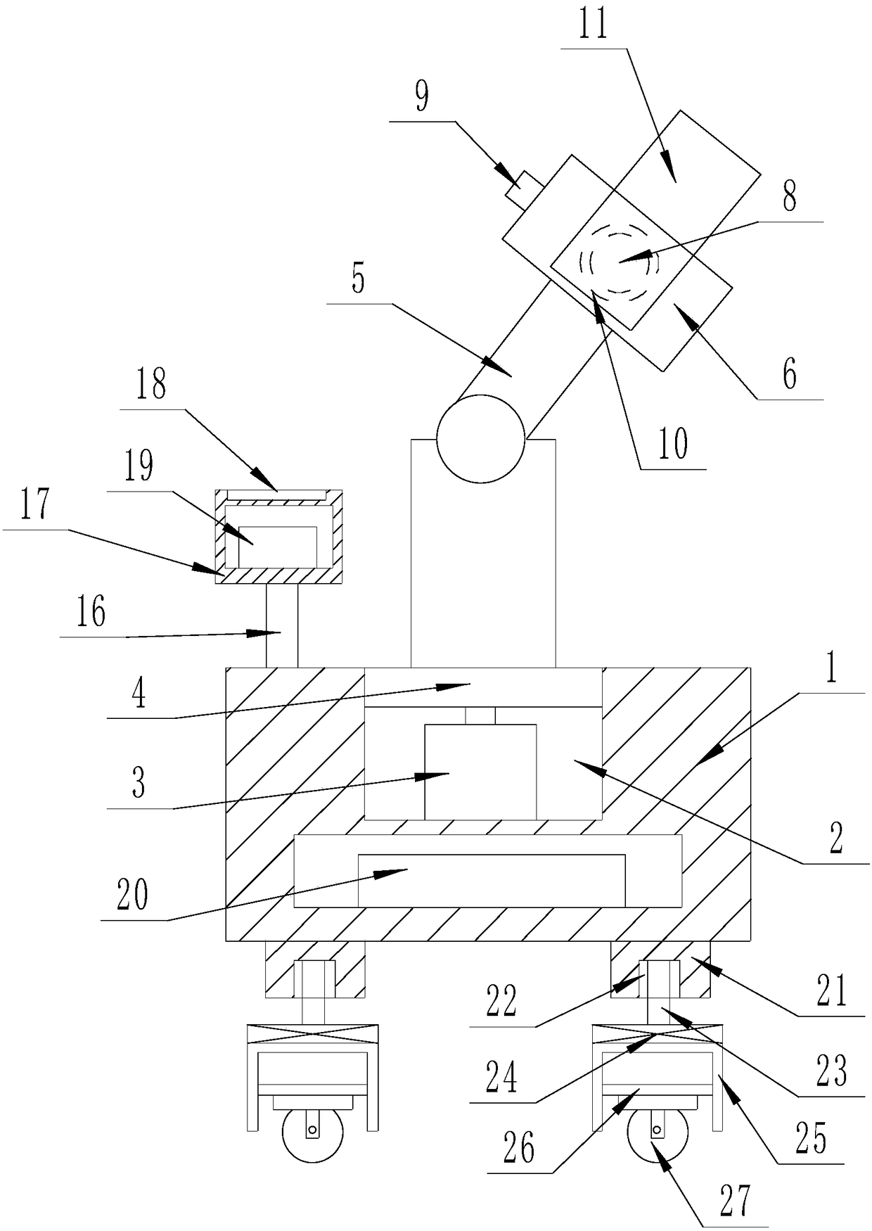 A plate unloading device