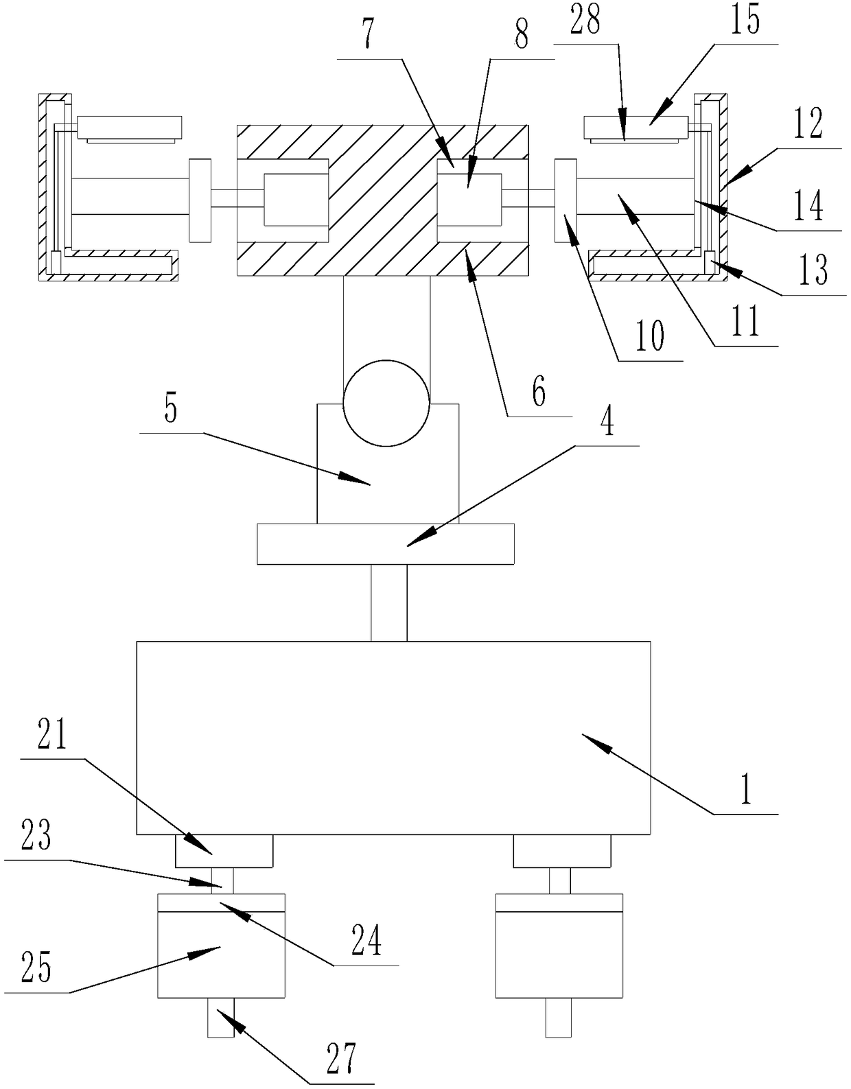 A plate unloading device