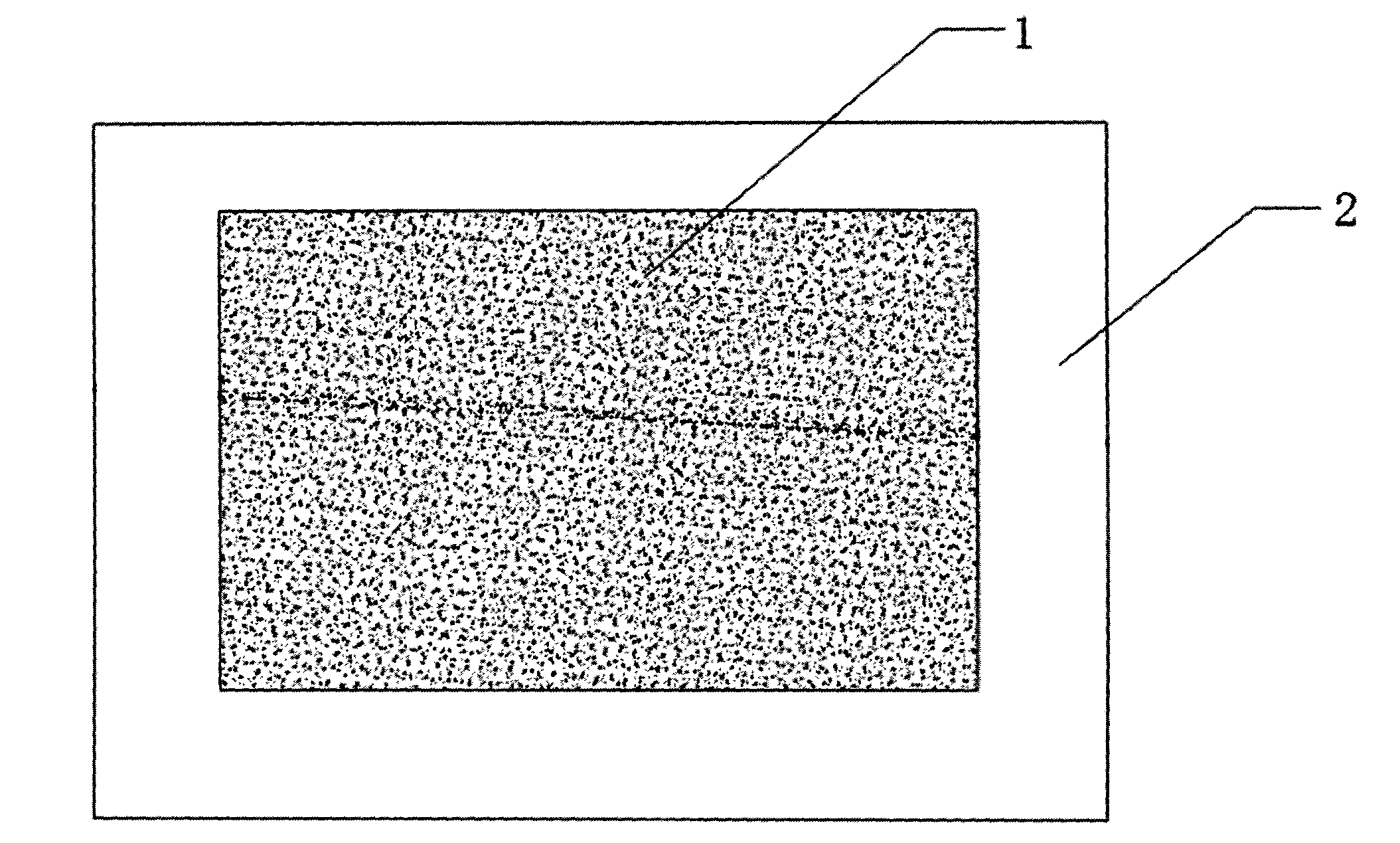 Graphite coated aluminum radiator and manufacturing process thereof