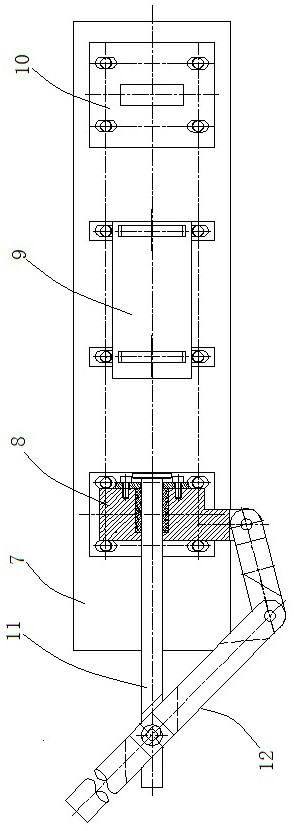 A linear bearing press-fitting device and press-fitting method for compound probe assembly