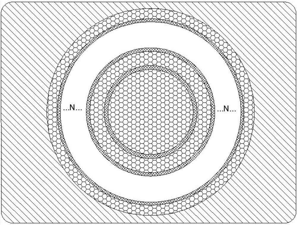 Adjustable and controllable three-dimensional thermal invisibility cloak based on multiple annular graphene layers