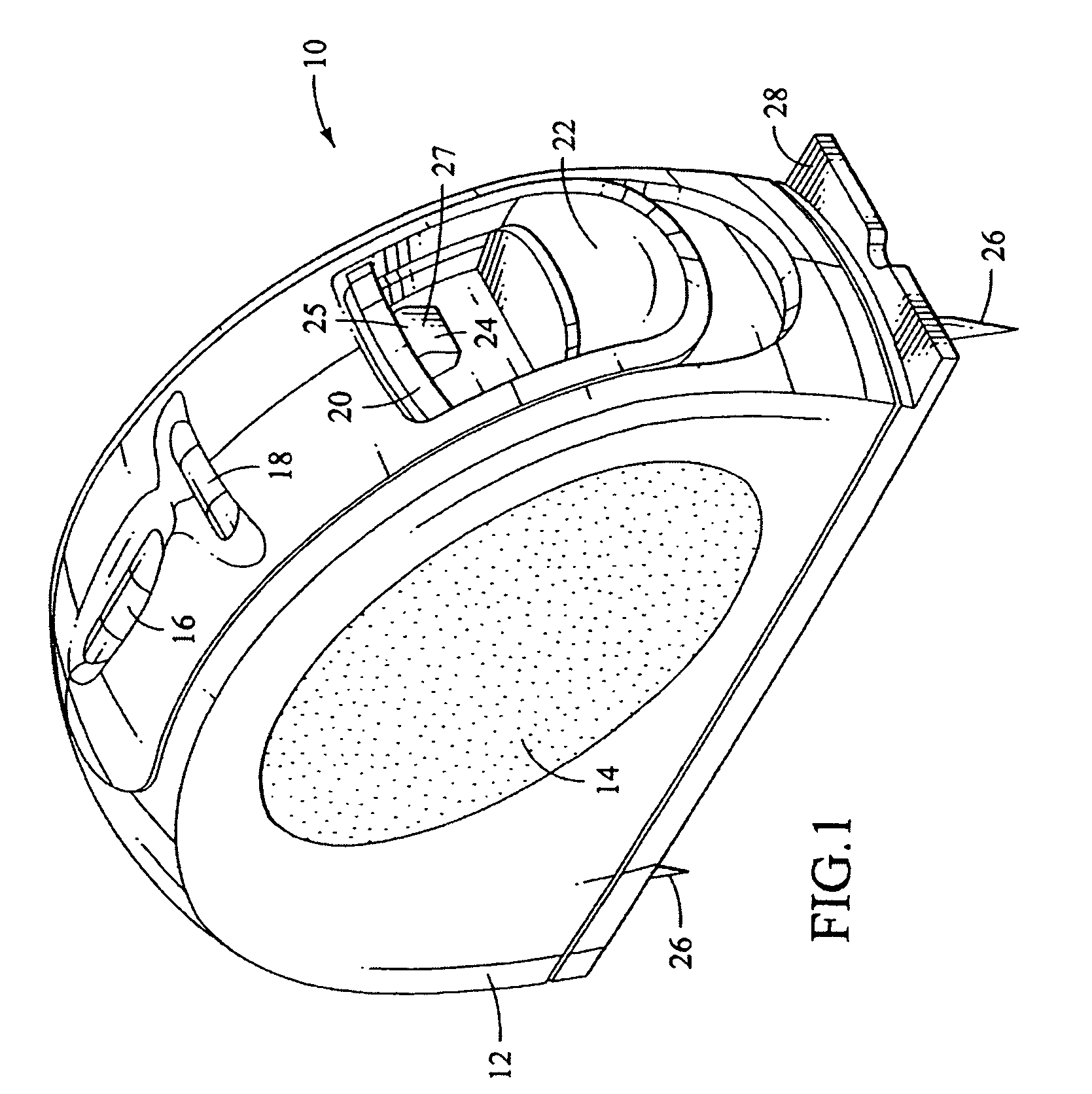 Laser line generating device with swivel base