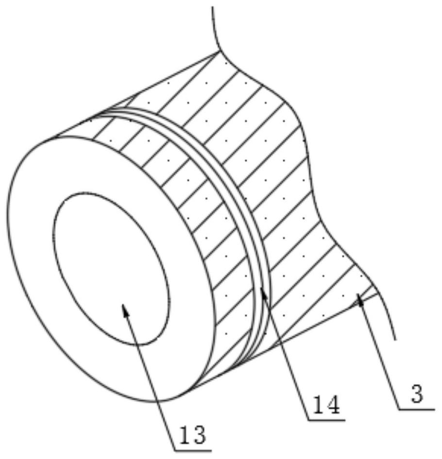 Tire transmission efficient ore washer