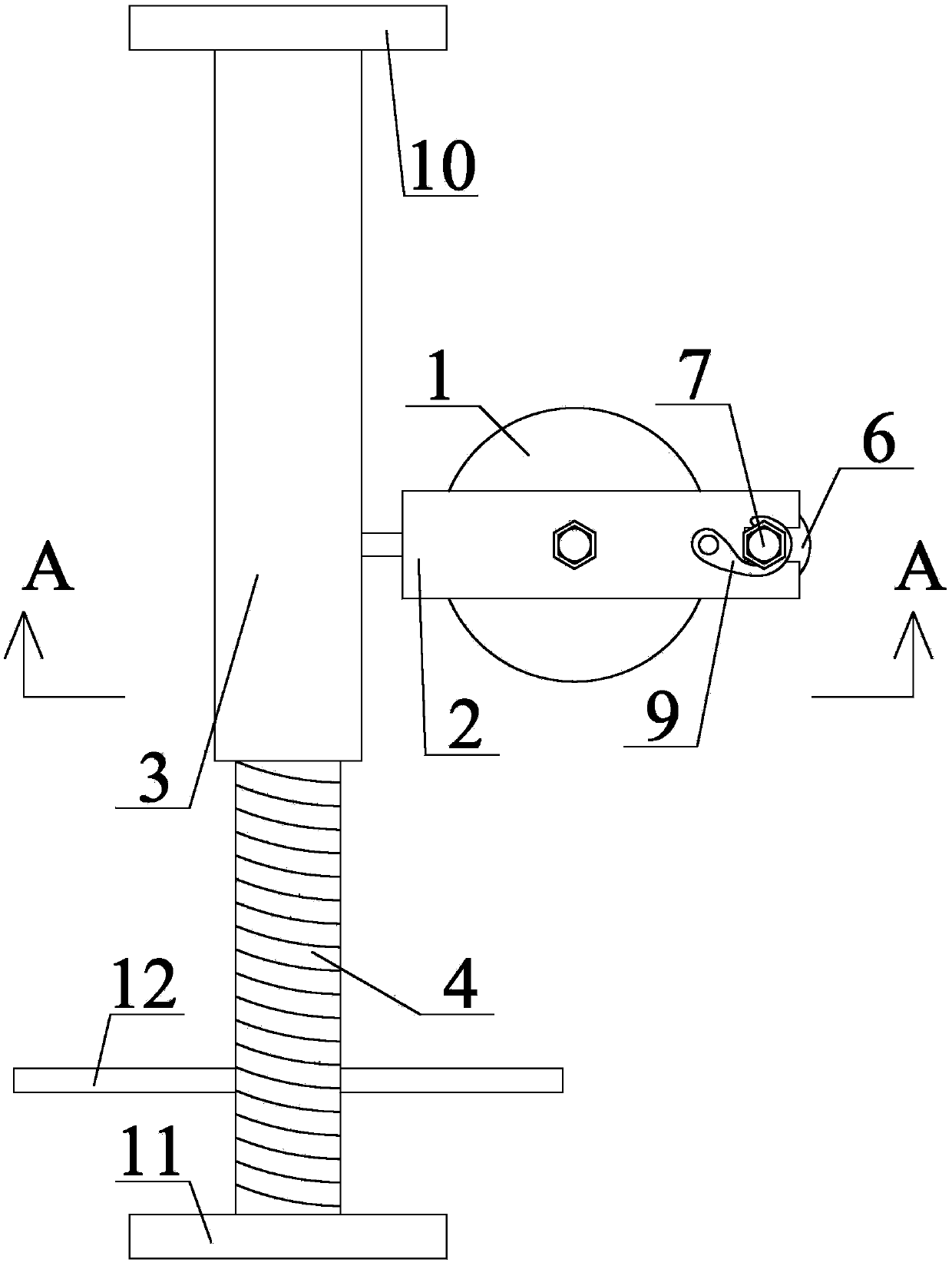 Cable paying-off machine