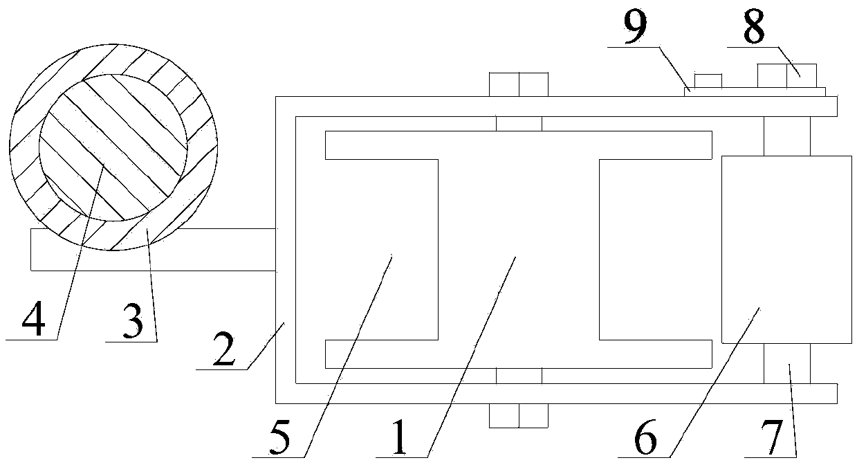 Cable paying-off machine