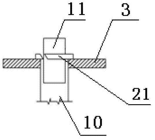Riser spiral-flow type falling-film evaporator for refrigerating air conditioner