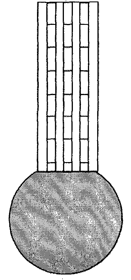Three-dimensional microscale measuring device and method based on four-core fiber grating
