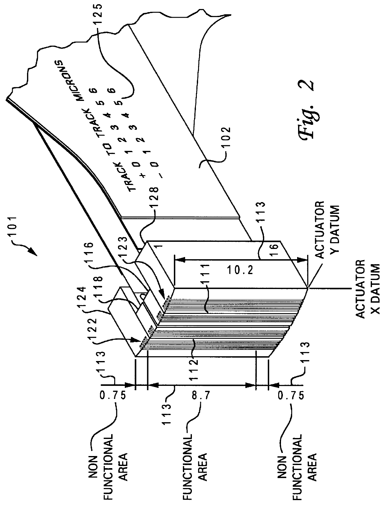 Apparatus and method for the control and positioning of magnetic recording heads in an azimuth recording system