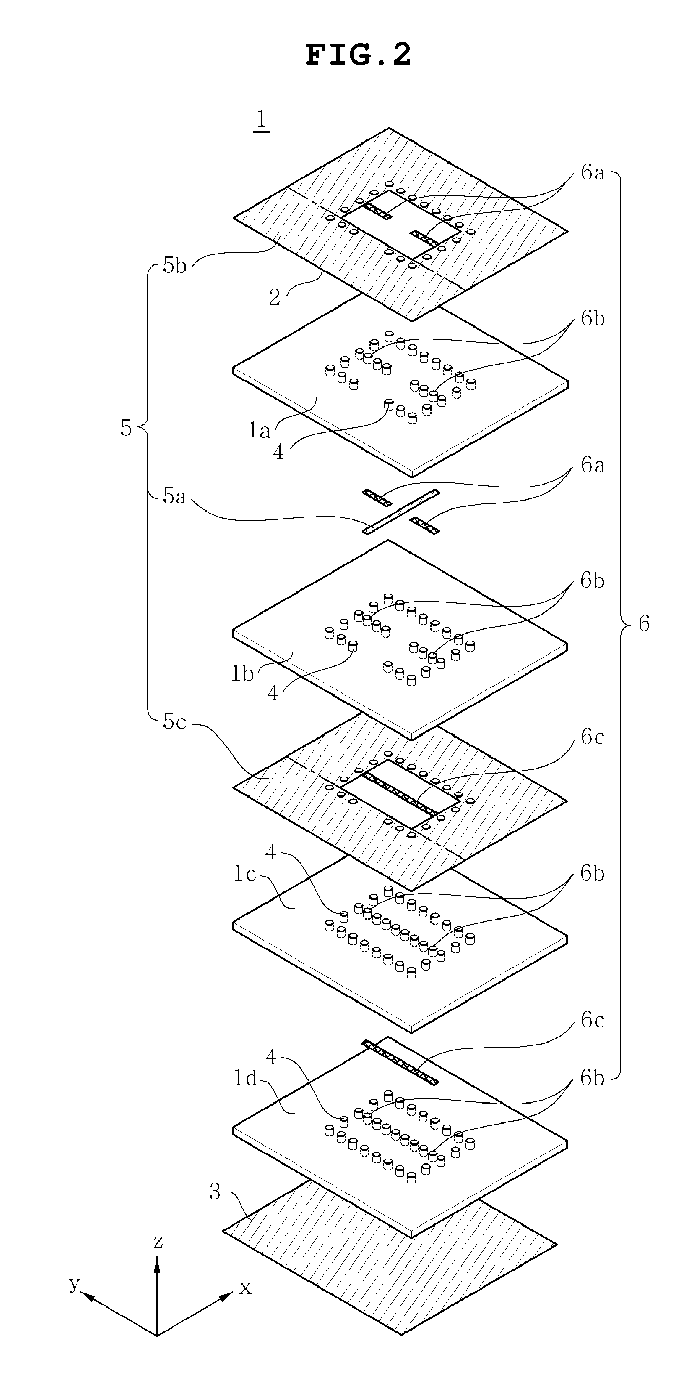 Dielectric resonator antenna embedded in multilayer substrate for enhancing bandwidth