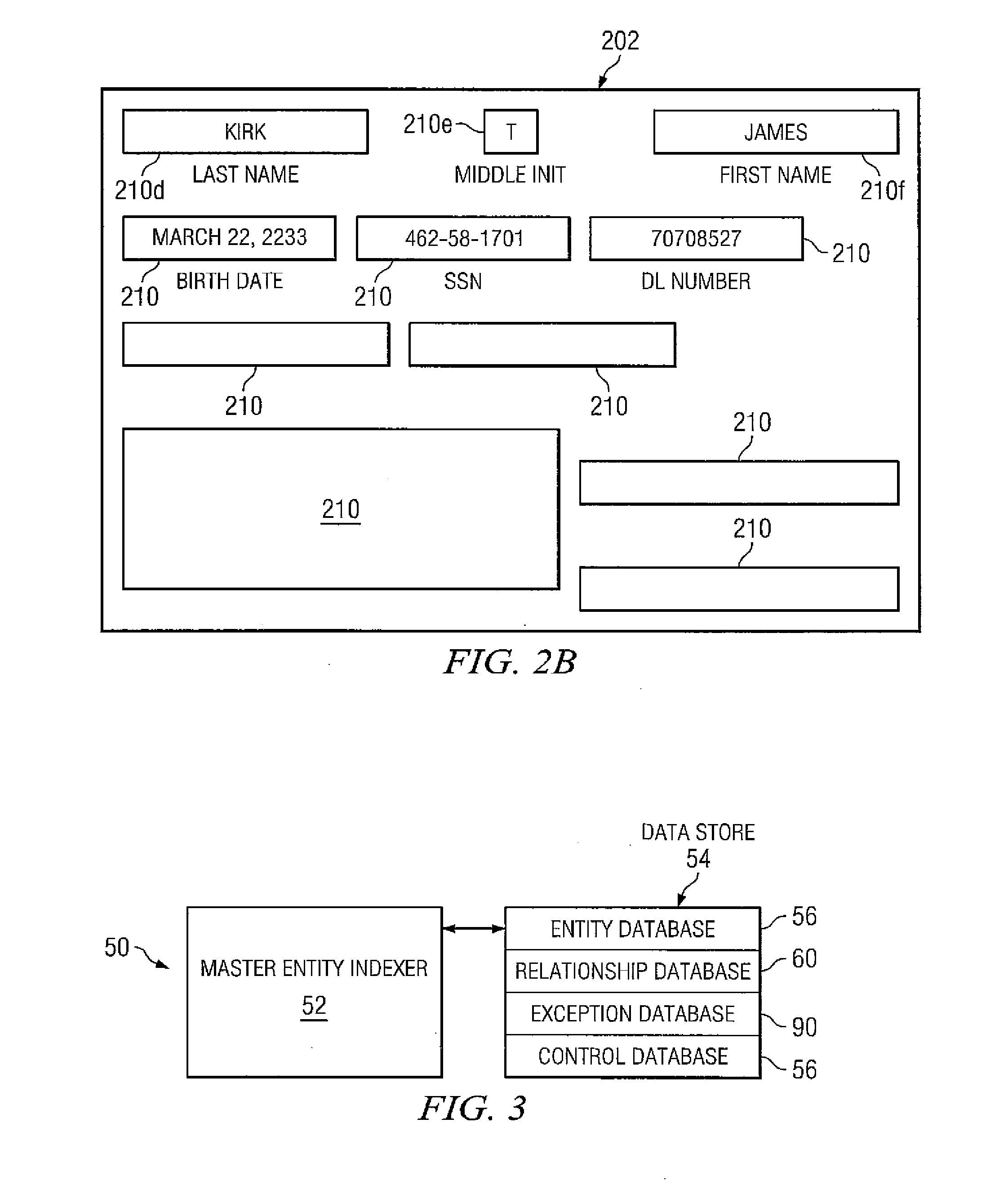 Method and system for indexing, relating and managing information about entities