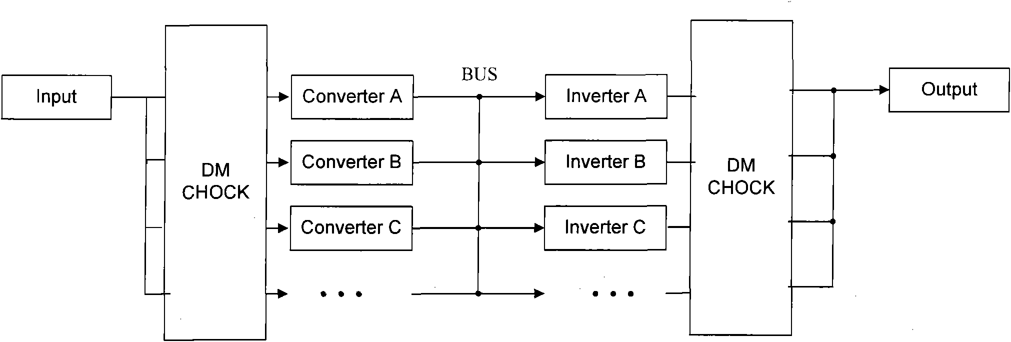 Circuit capable of realizing PFC (Power Factor Correction) flow-equalization parallel connection and control method thereof