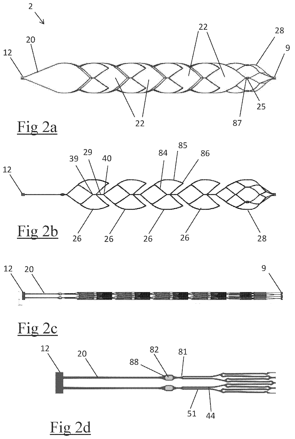 A clot retrieval device for removing occlusive clot from a blood vessel