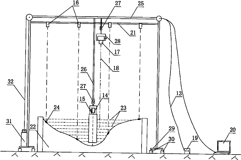 Three-dimensional observation method of eroded landform