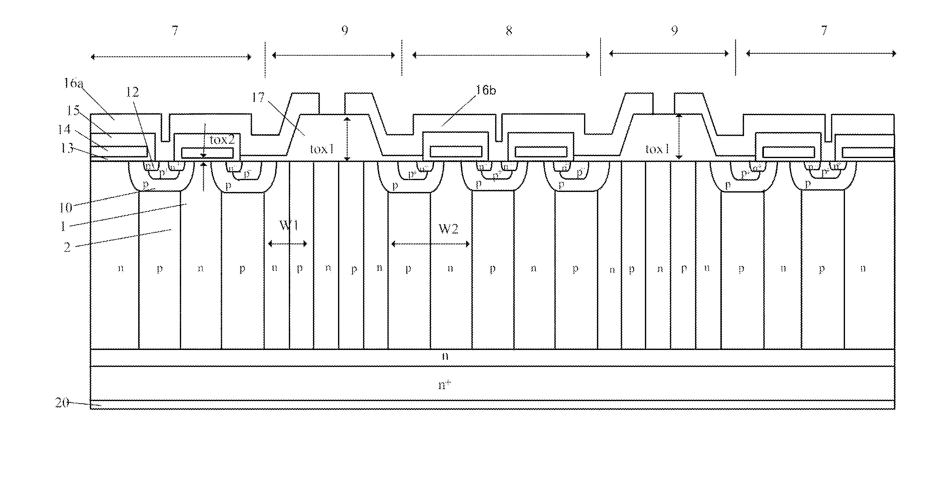 Super-junction semiconductor device