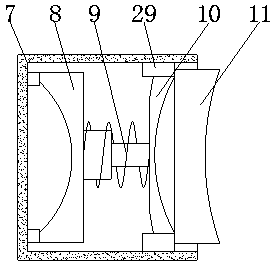 Peeling device of cable port