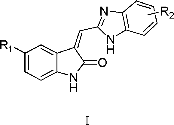 Substance with tyrosine kinase inhibitory activity, its preparation method and use