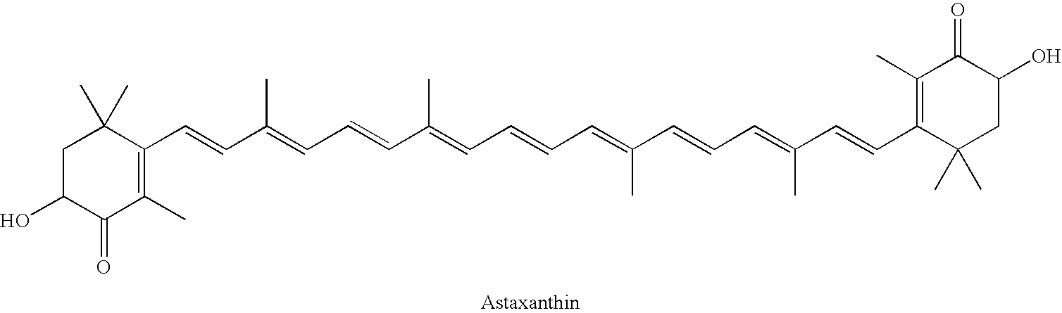 Ketocarotenoids from adonis palaestina