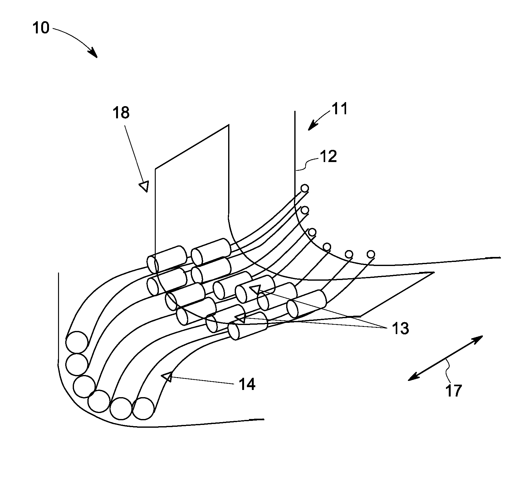 System and method for inspection of parts with complex geometries