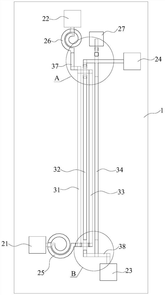 Microstrip type Lange coupler