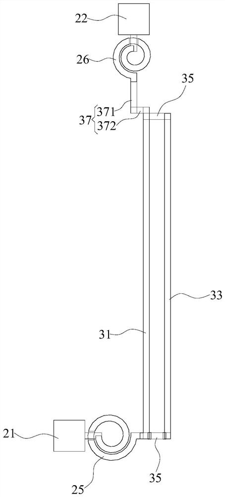 Microstrip type Lange coupler