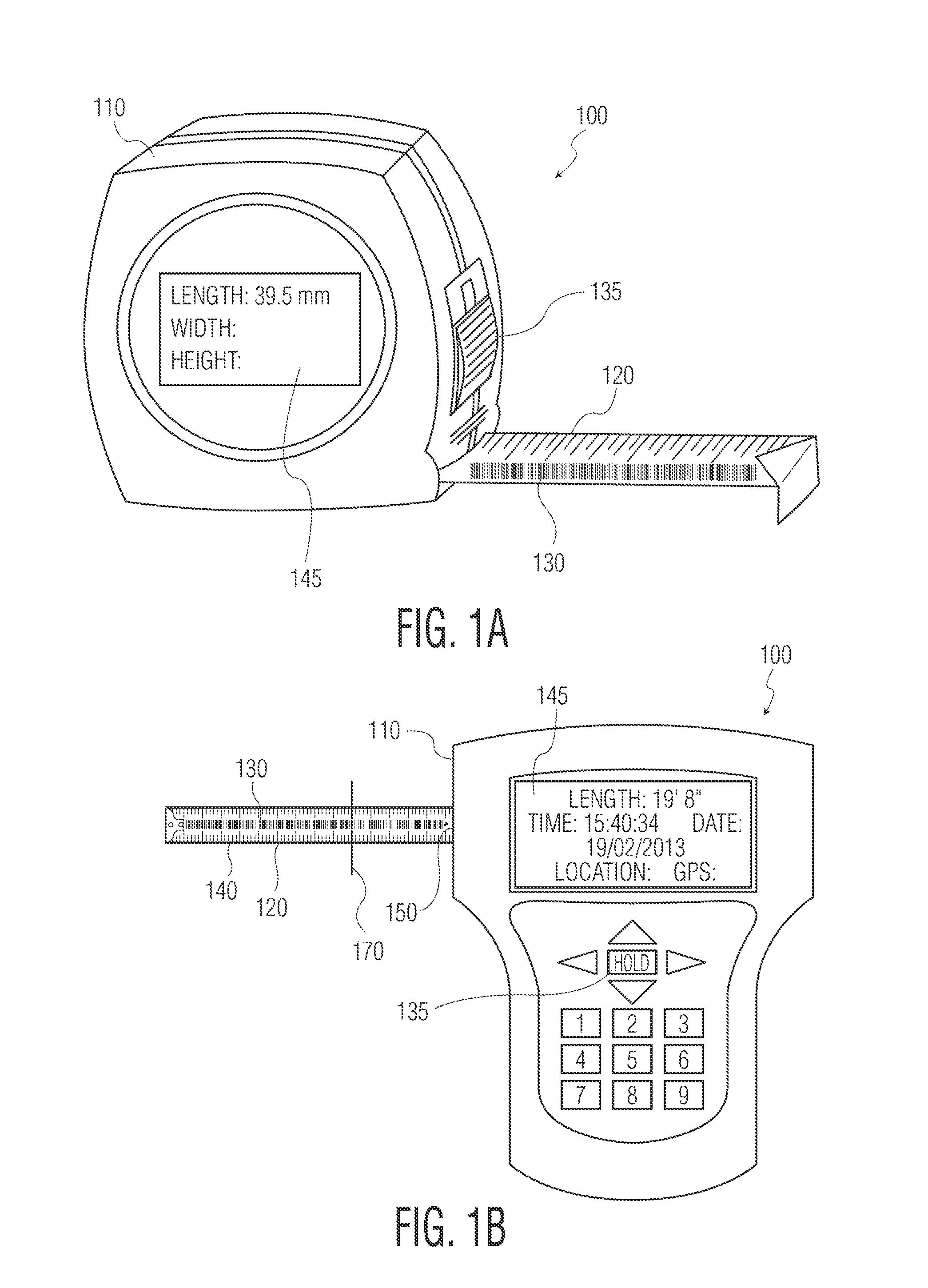 Self-Reading Measuring Device, System and Method