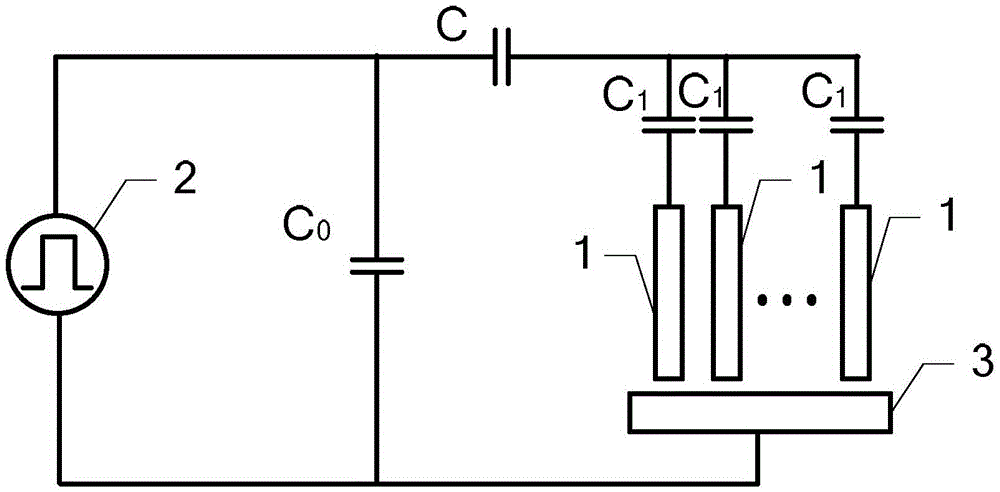 A novel electrical discharge machining circuit and machining method capable of realizing multi-point electrical discharge high-speed electrical discharge machining