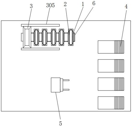 Nomadic building prefabricated PC component production line and method