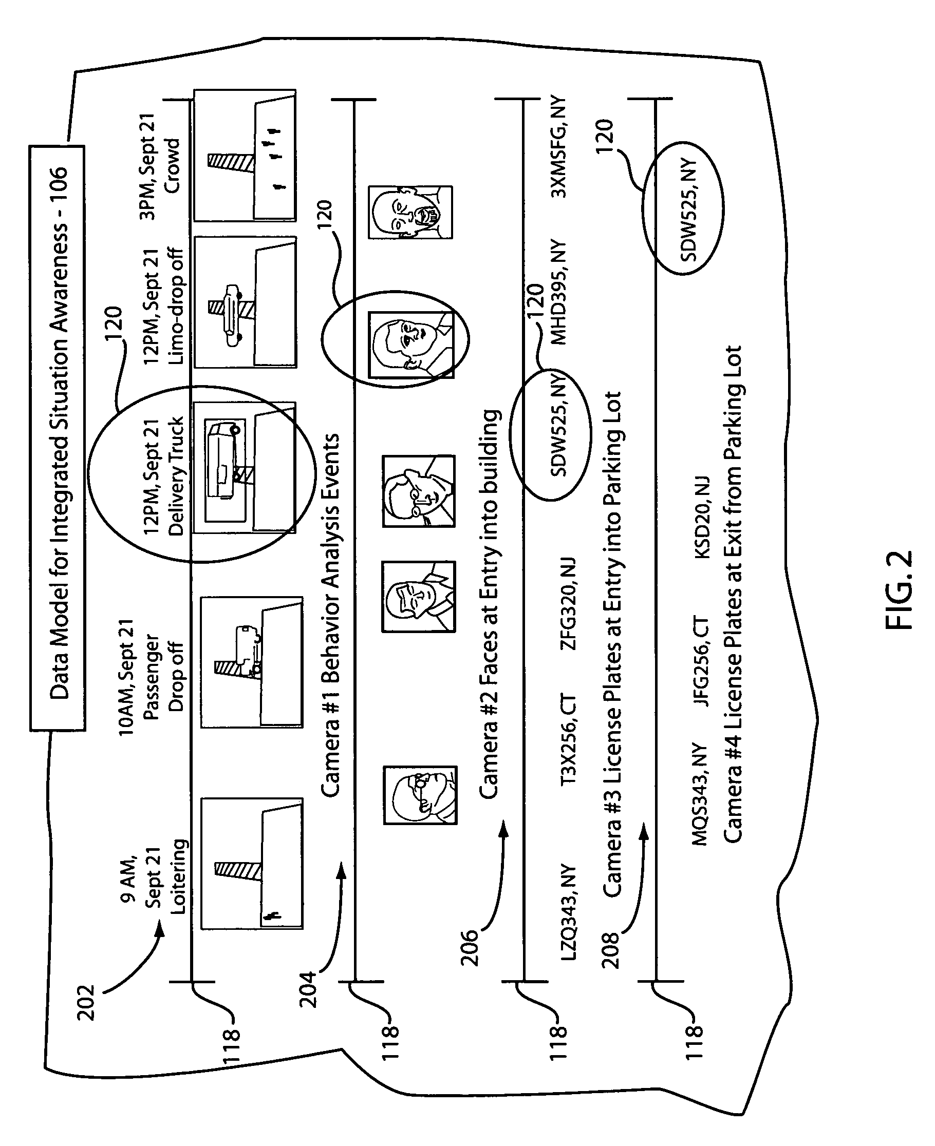 Intelligent surveillance system and method for integrated event based surveillance