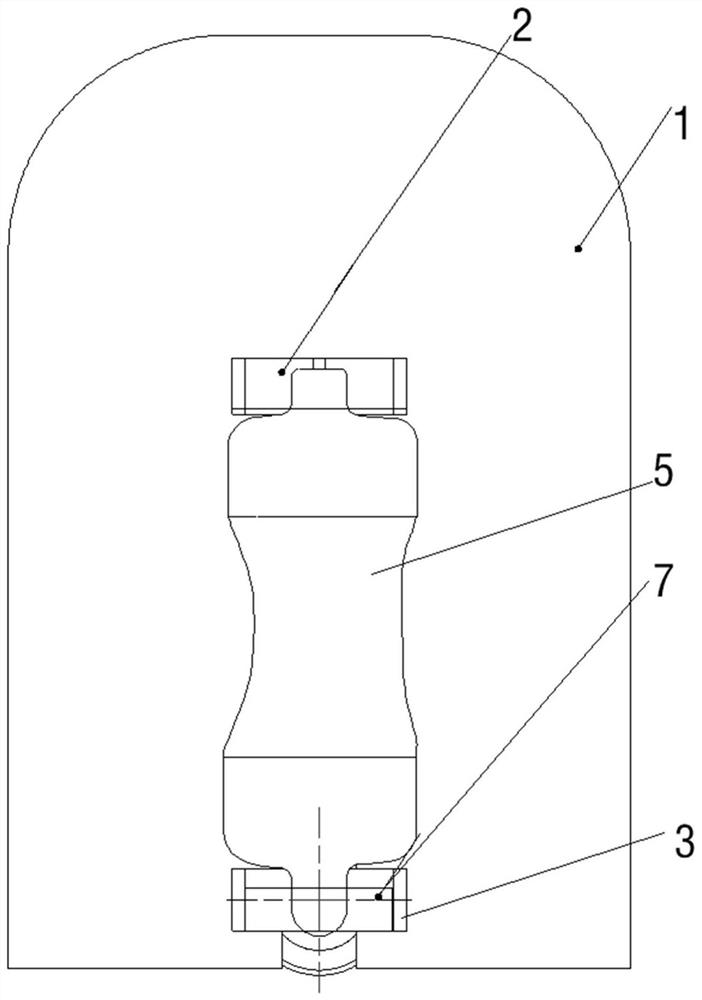 Blade hardness detection auxiliary clamp