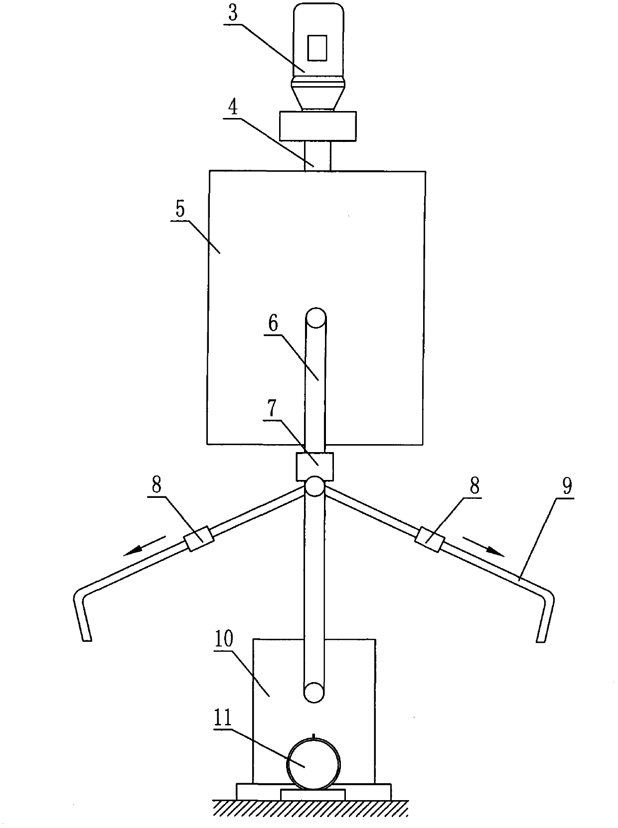 Production method and equipment for double-sided adhesive waterproof coiled material of macromolecular tire