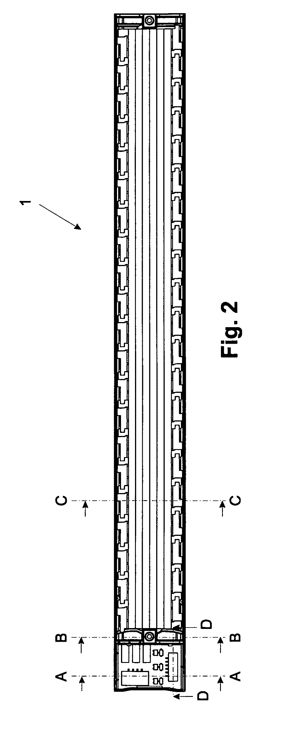 Stator for a linear motor