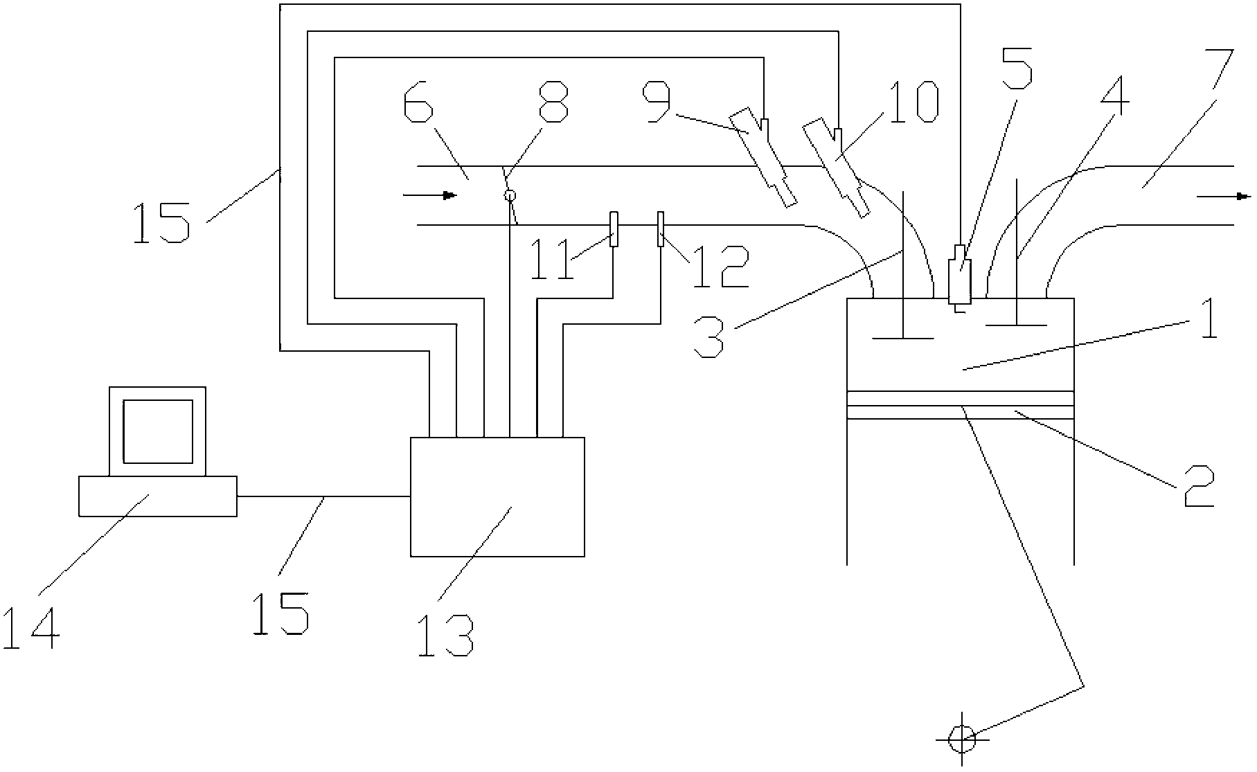 Strategy for switching spark ignition and homogeneous compression ignition modes of dual-fuel engine, and implementation device thereof