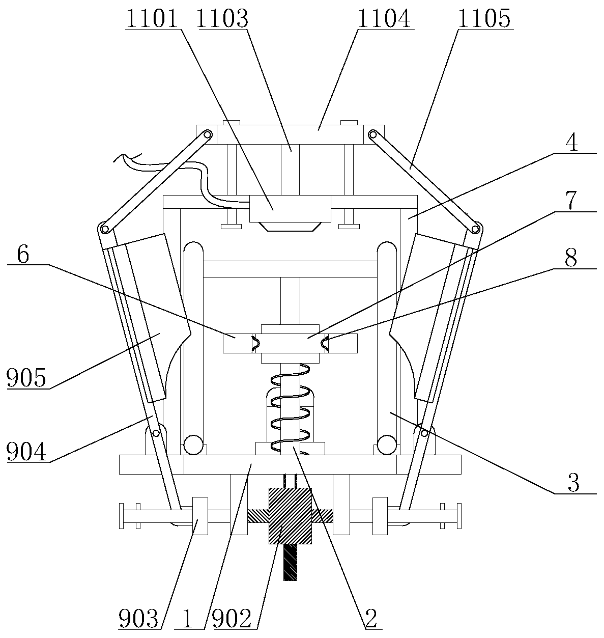 Electrical automatic feeding device