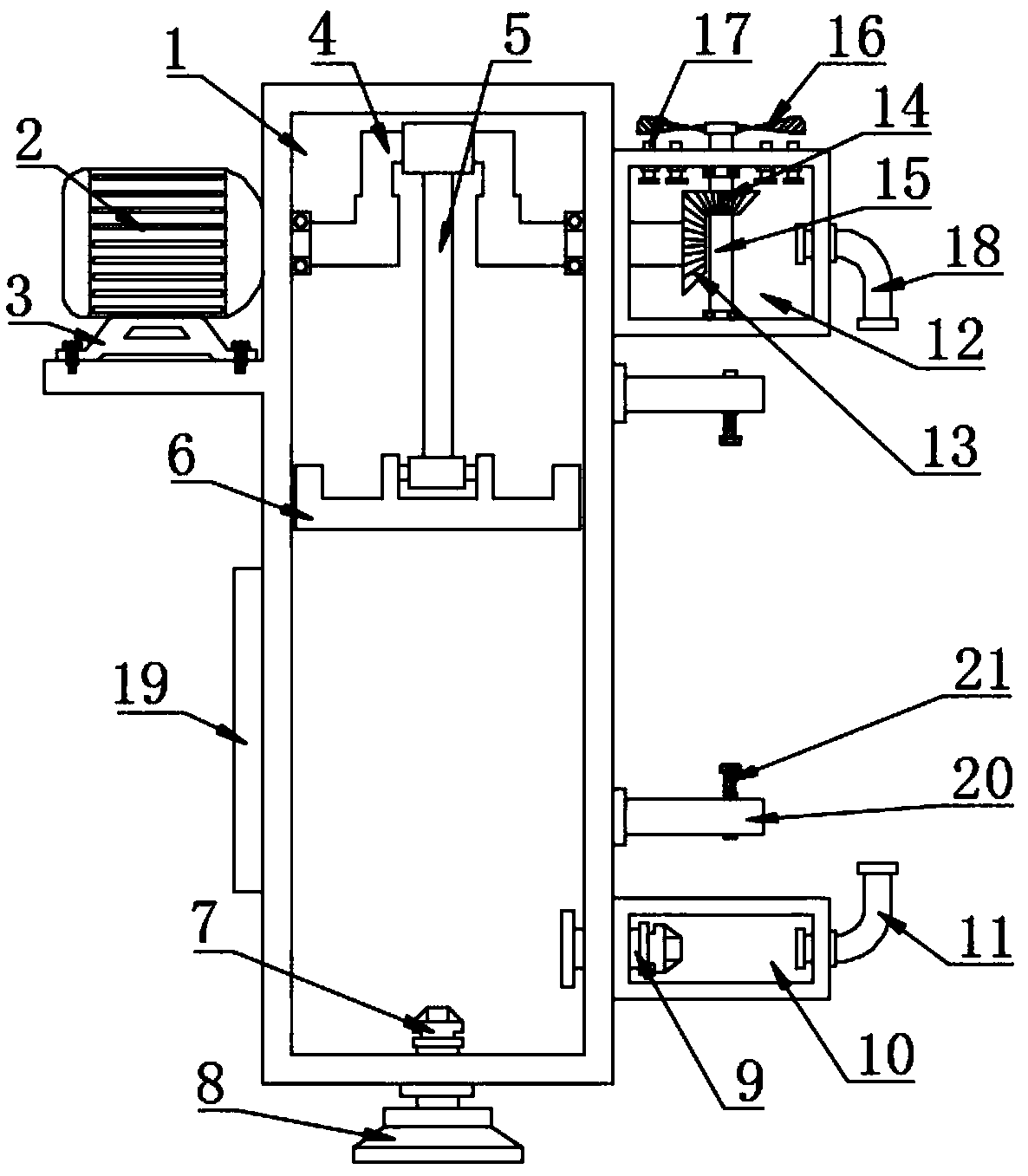 Cooling protection device for electromechanical equipment