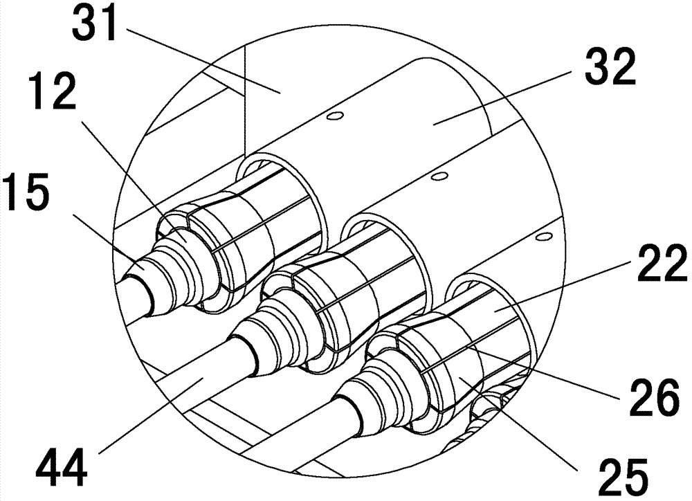 Flaring mechanism for pipe expander