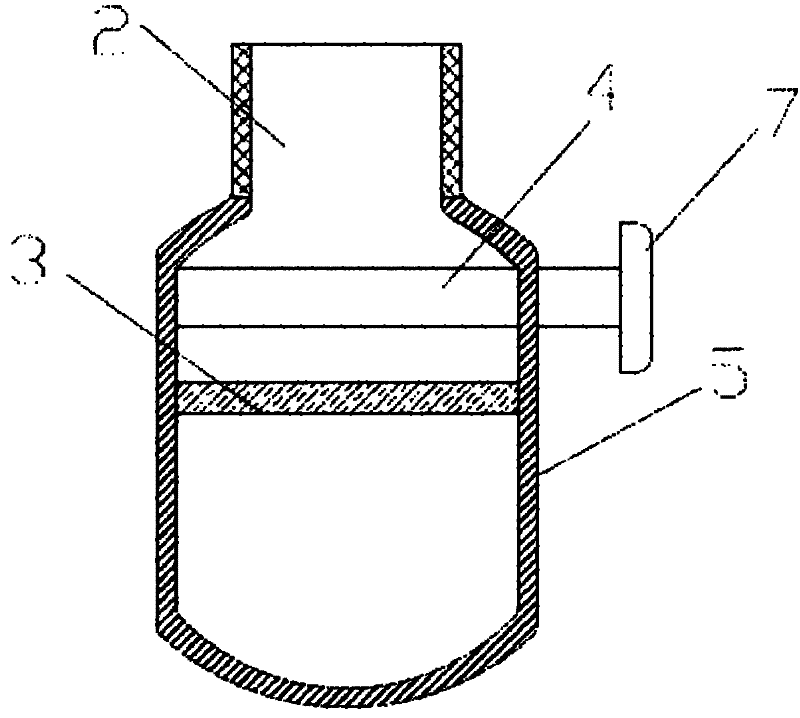 Turbo charging system with exhaust manifold having variable necking rate