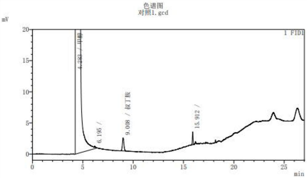 Method for detecting tert-butylamine in arotinolol hydrochloride