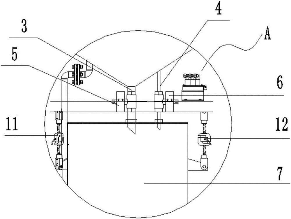 Feed oil adding device