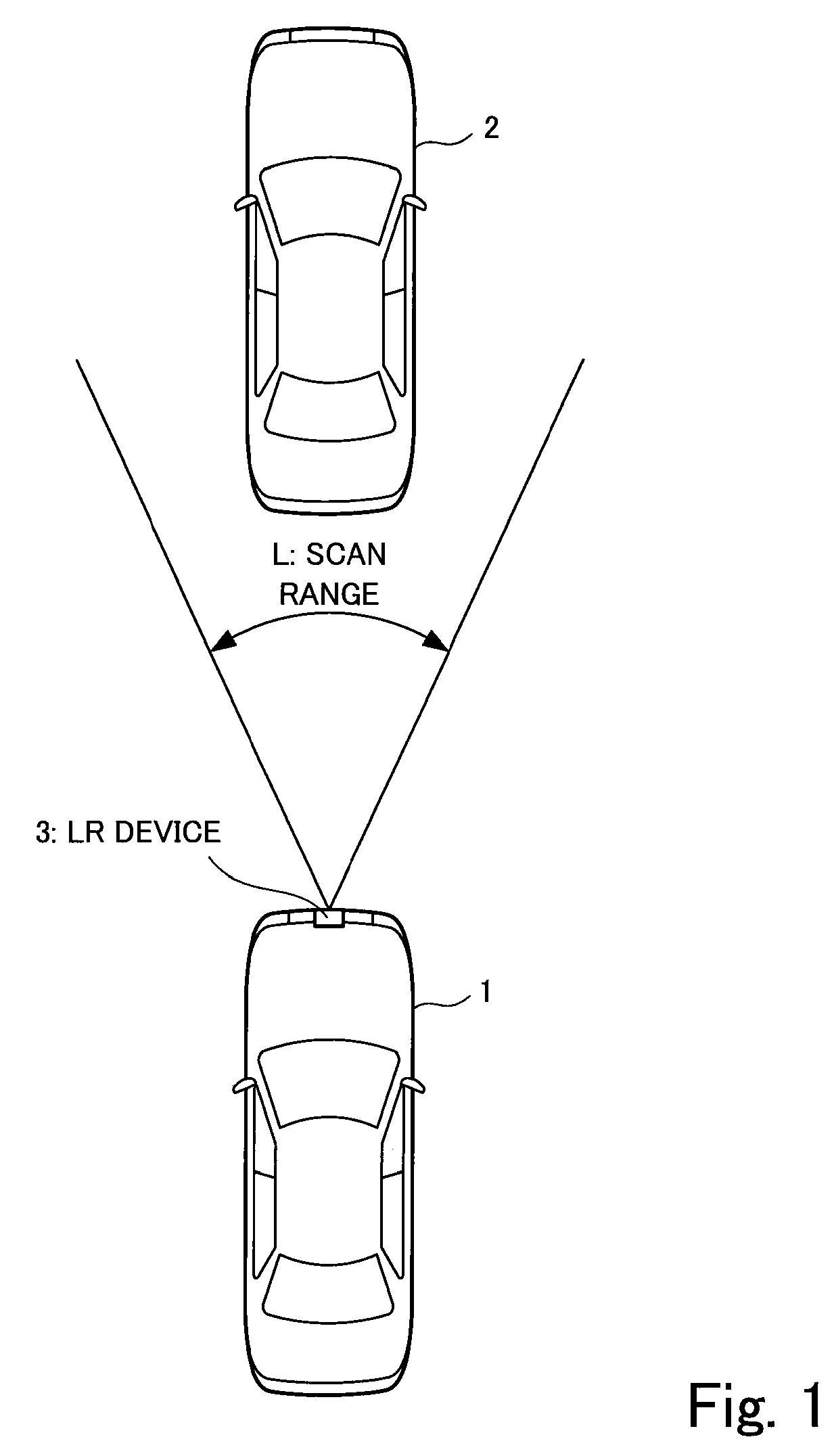 Object detector for a vehicle