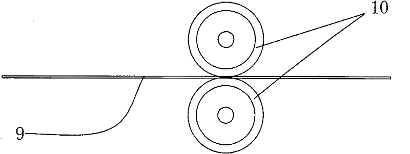 Device and method for producing temperature-sensing package inserts