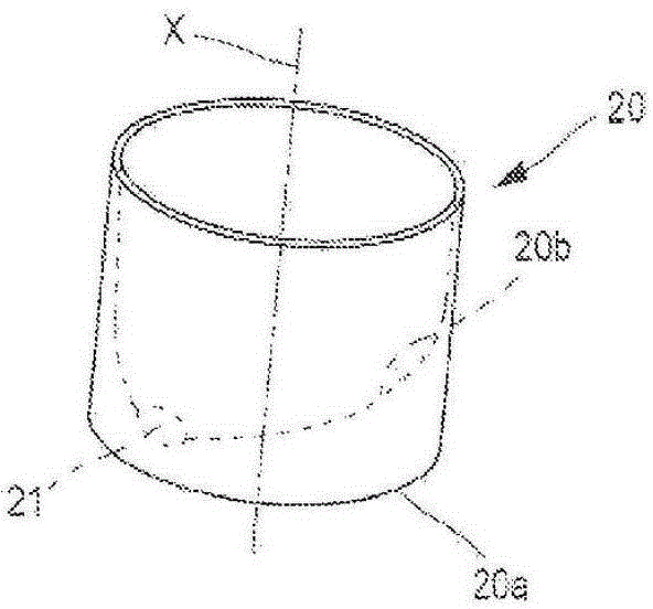 Device for preparing a foamed beverage, and machine provided with such a device