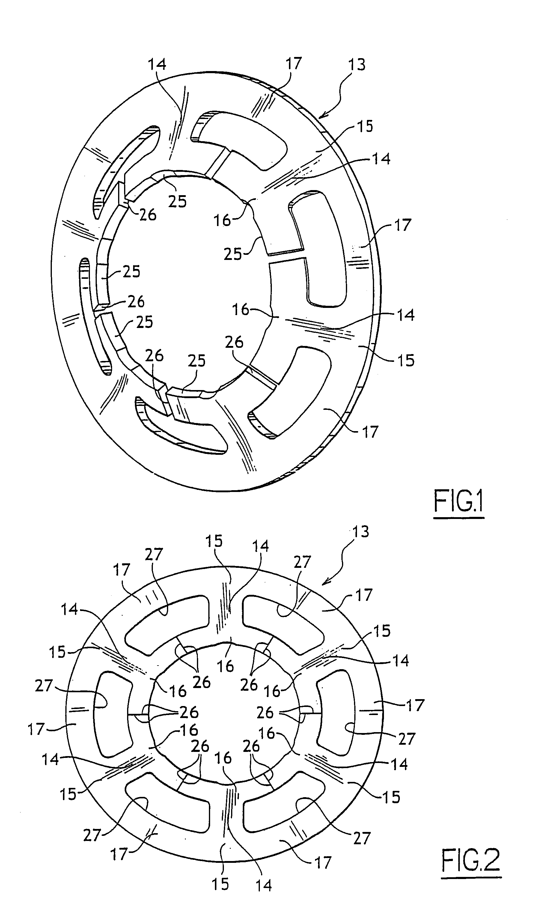 Toothed washer for a tube coupler device, a method of making a toothed washer, and a coupler device of the quick coupling type